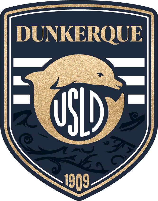Logo of the Union Sportive du Littoral de Dunkerque
