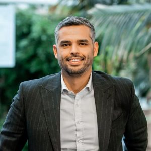 Portrait of Youssef El Hariri, Managing Director of Aluminium Dunkerque